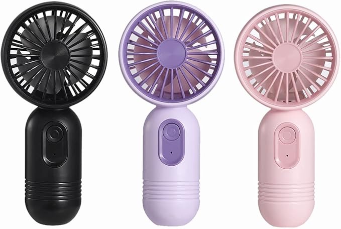 Handheld Mini Fan – USB Rechargeable